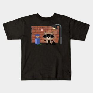 Bandit Raccoon Kids T-Shirt